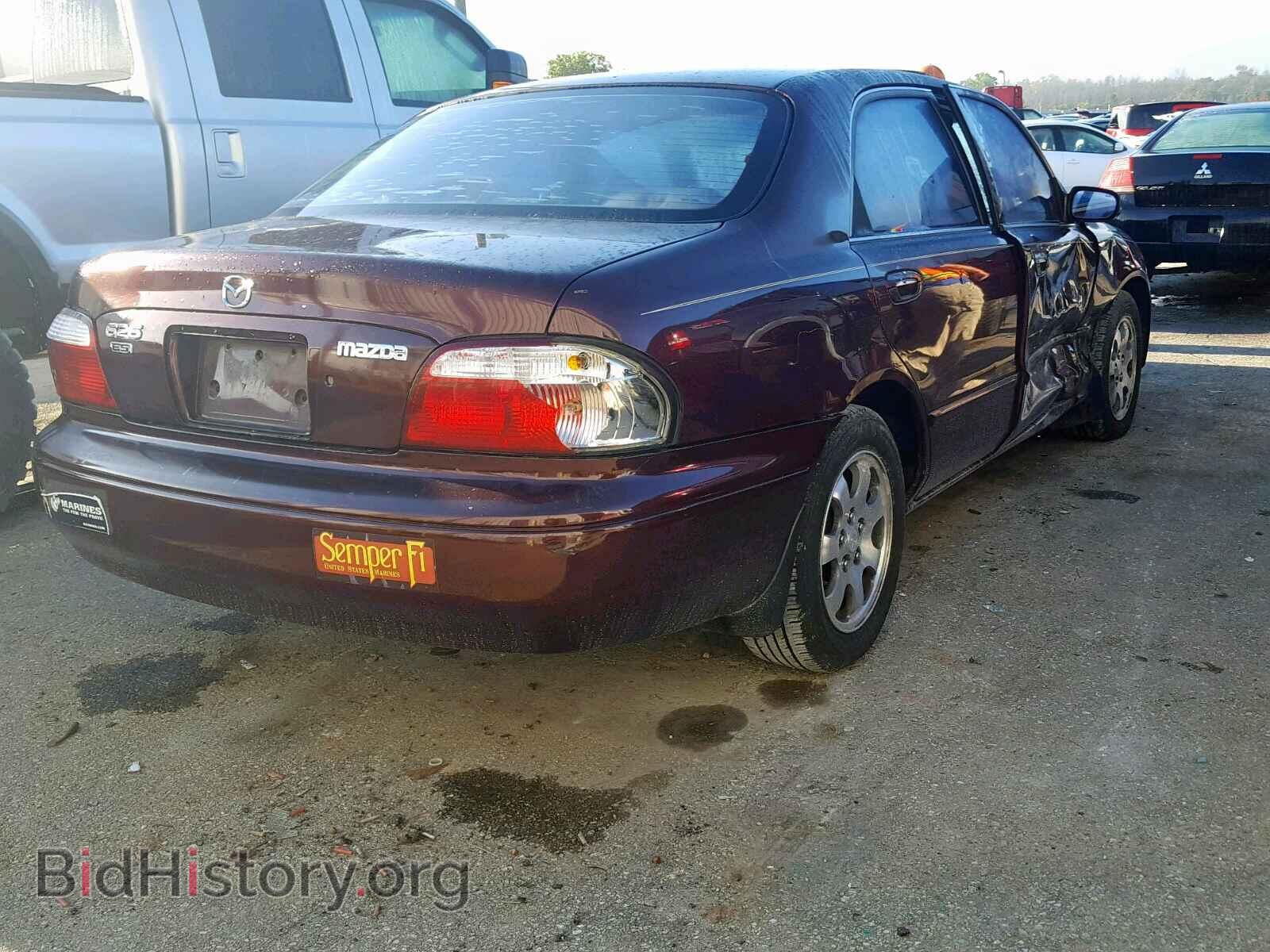 2000 MAZDA 626 - VIN: 1YVGF22C7Y5102291 - Фото 4