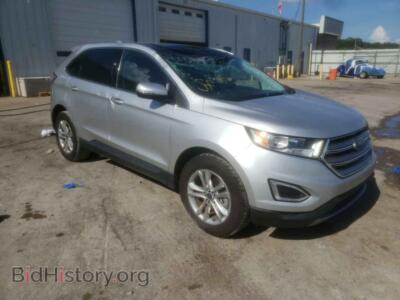 2017 Ford EDGE Edge SEL, серебристый — VIN 2FMPK3J85HBB34006, Copart