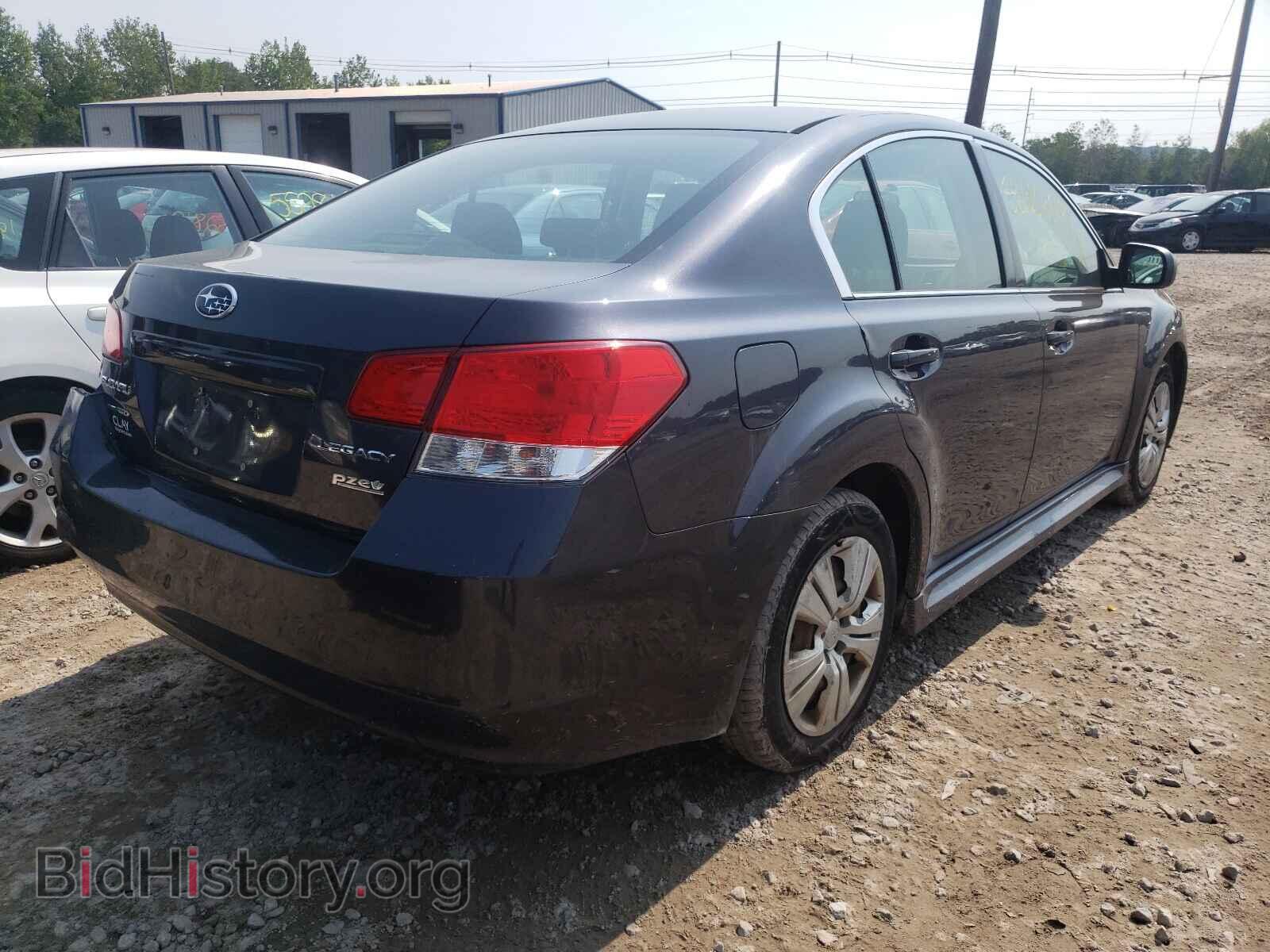 2011 SUBARU LEGACY - VIN: 4S3BMBA62B3216655 - Фото 4