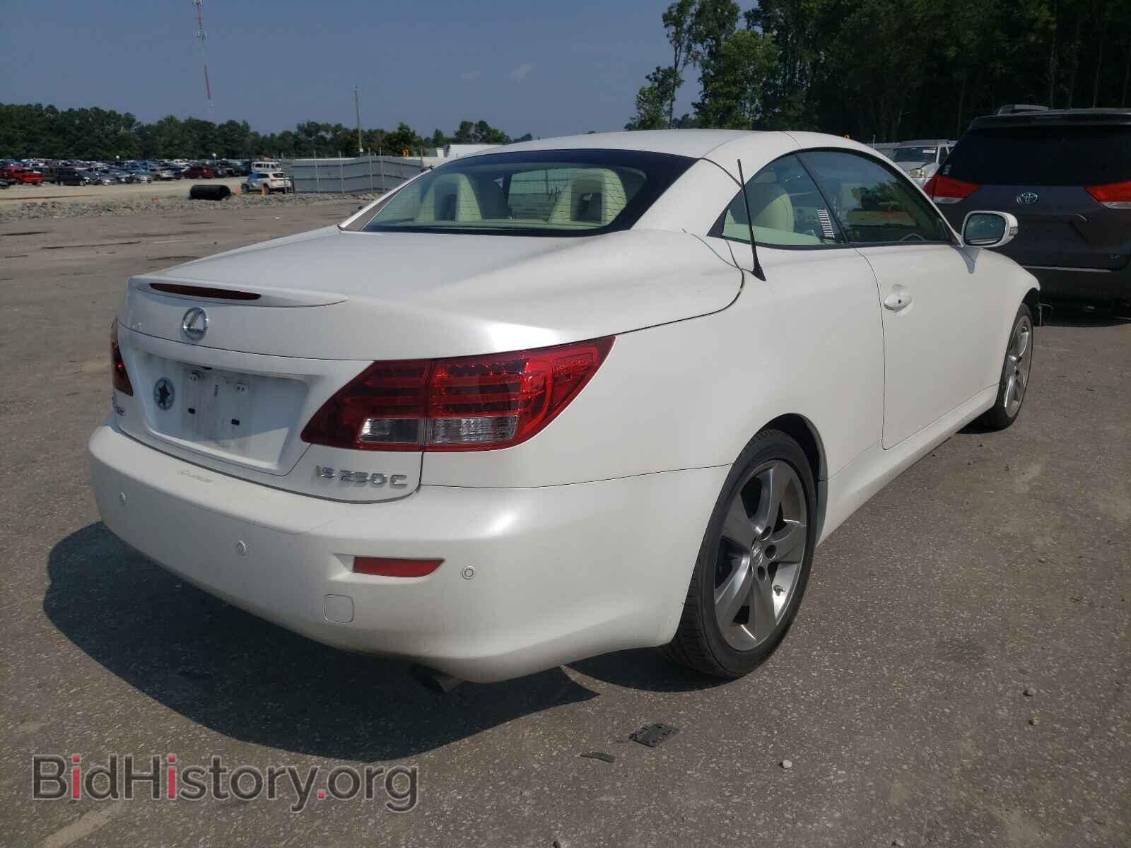 2010 LEXUS IS - VIN: JTHFF2C2XA2514475 - Фото 4
