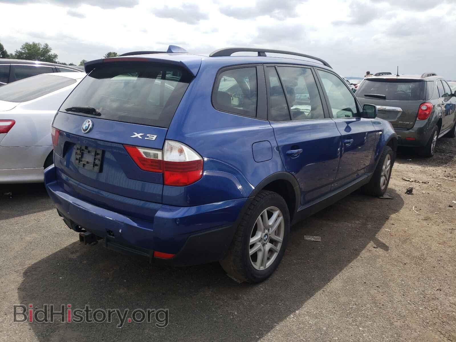 2007 BMW X3 - VIN: WBXPC93497WJ00892 - Фото 4