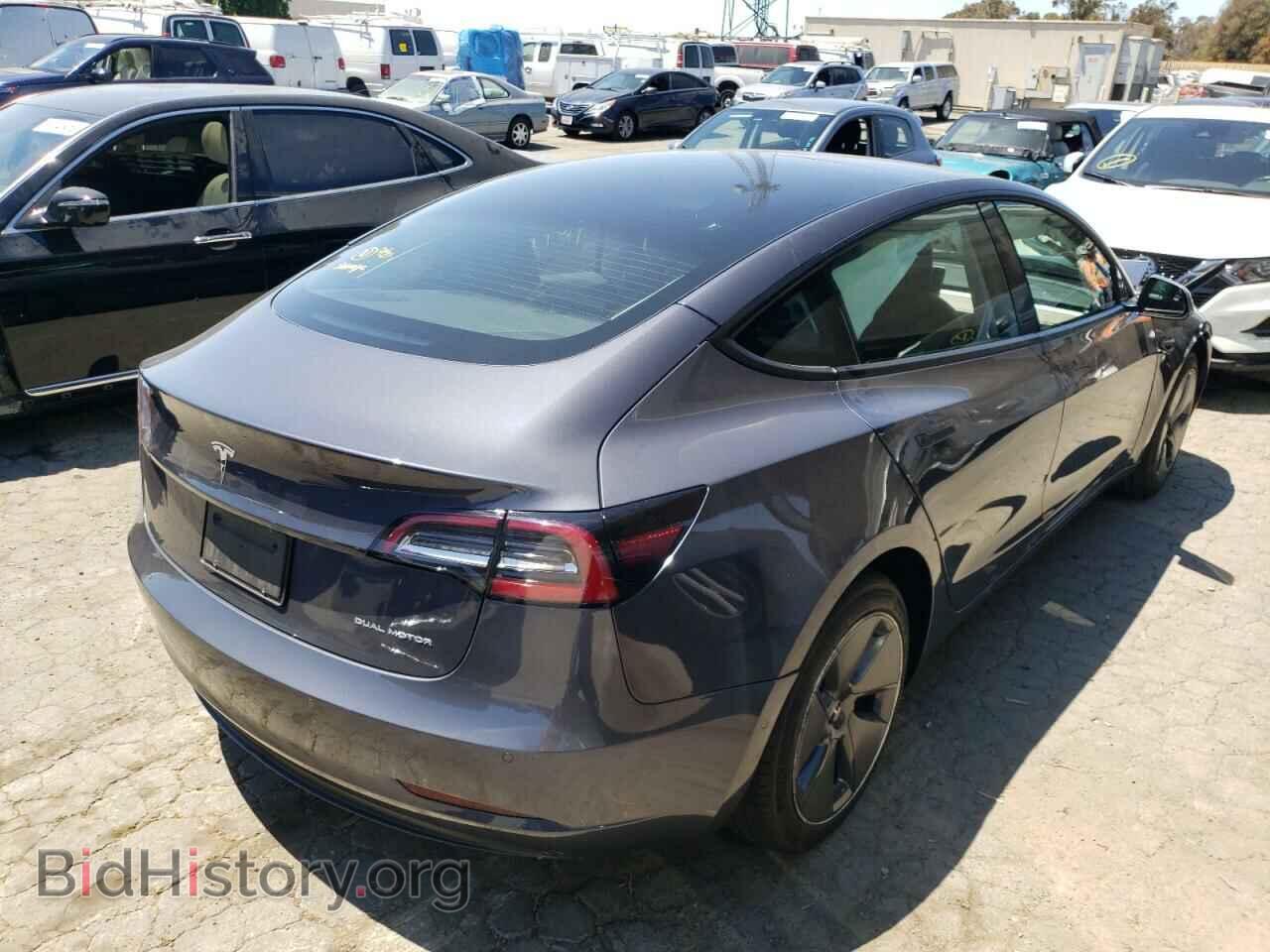 2022 TESLA MODEL 3 - VIN: 5YJ3E1EB4NF189727 - Фото 4