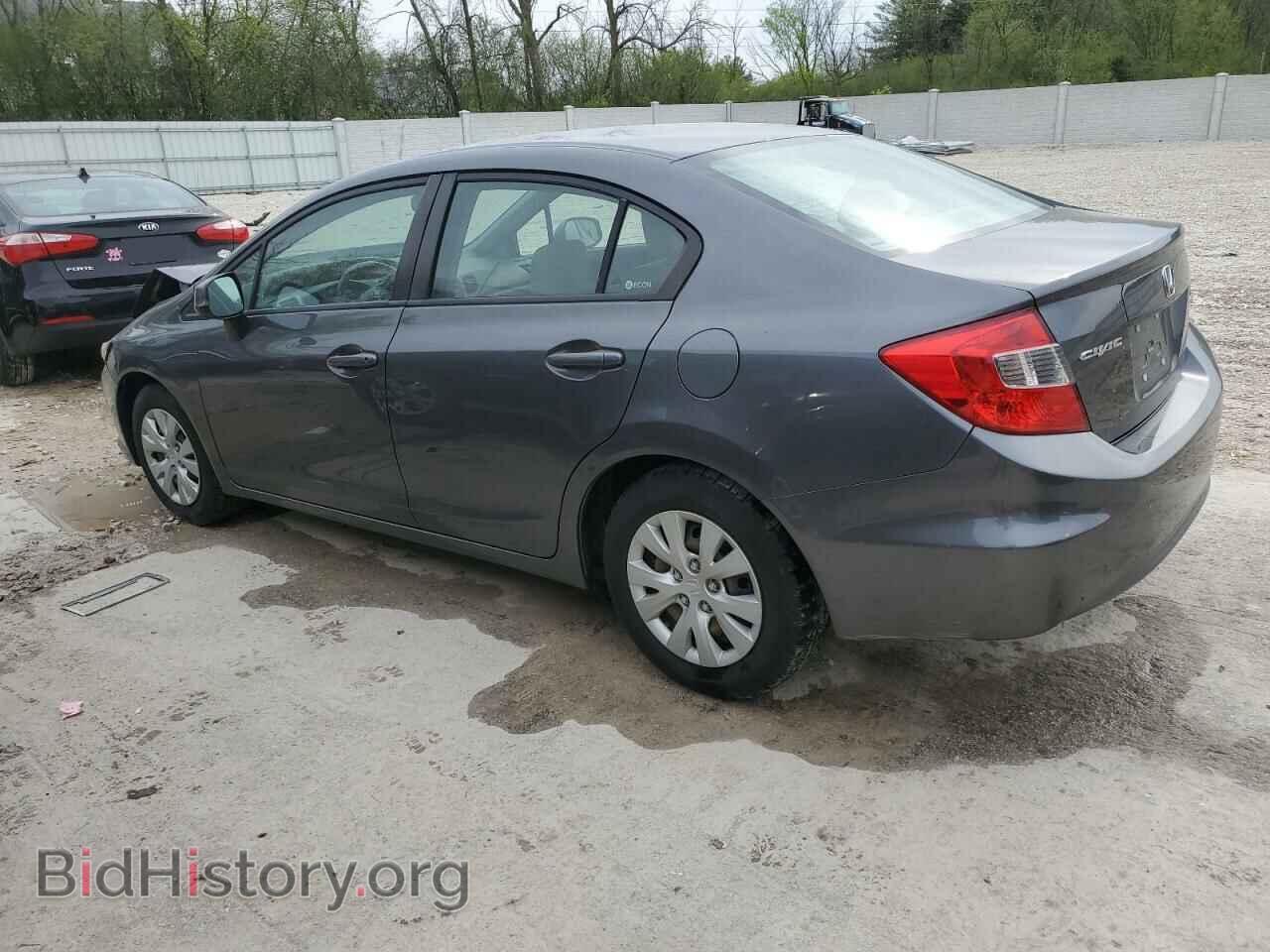 2012 HONDA CIVIC - VIN: 2HGFB2F55CH308107 - Фото 2