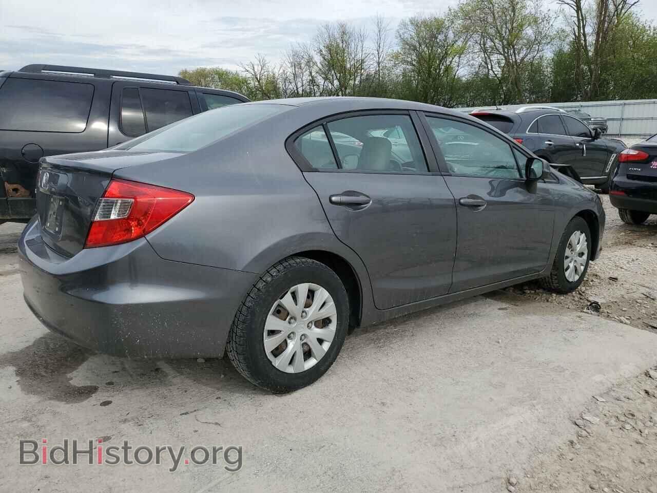 2012 HONDA CIVIC - VIN: 2HGFB2F55CH308107 - Фото 3
