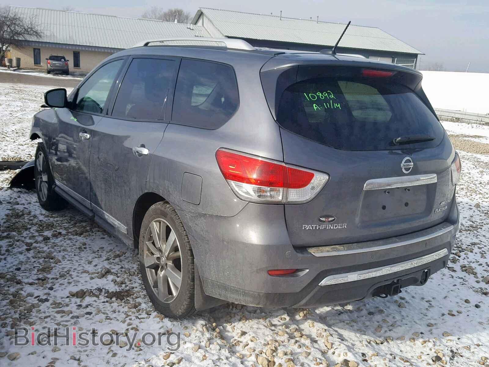 2015 NISSAN PATHFINDER - VIN: 5N1AR2MM7FC640261 - Фото 3