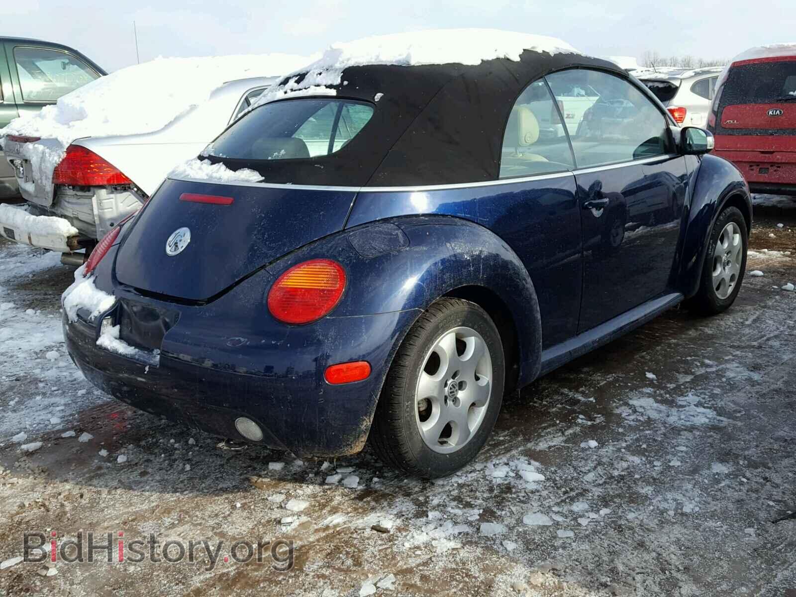2003 VOLKSWAGEN BEETLE - VIN: 3VWCK21Y23M328154 - Фото 4
