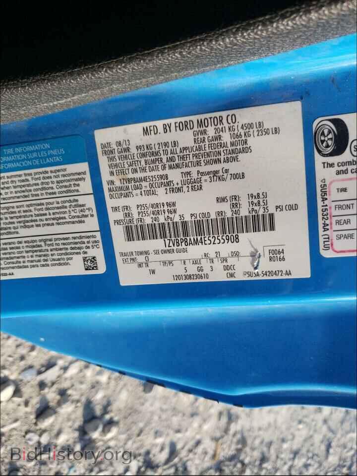 2014 FORD MUSTANG - VIN: 1ZVBP8AM4E5255908 - Фото 10