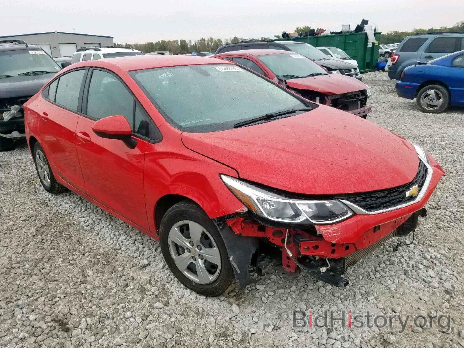 Photo 1G1BC5SM3H7224548 - CHEVROLET CRUZE 2017