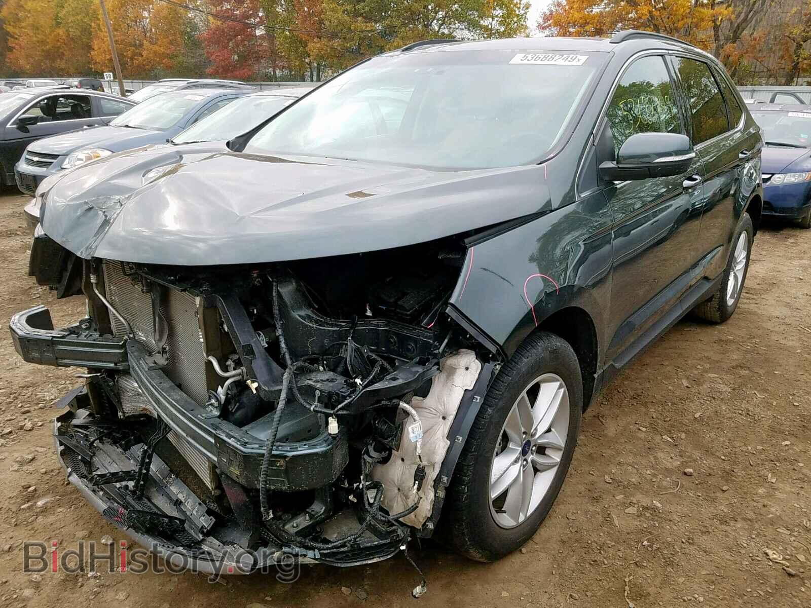 2015 FORD EDGE SEL - VIN: 2FMTK4J94FBB07728 - Photo 2