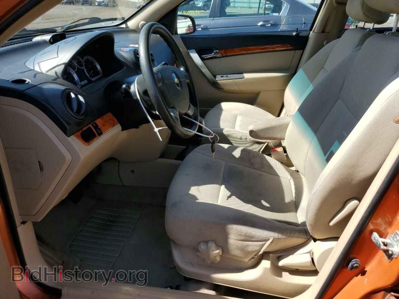 2008 CHEVROLET AVEO - VIN: KL1TD56688B101143 - Фото 7