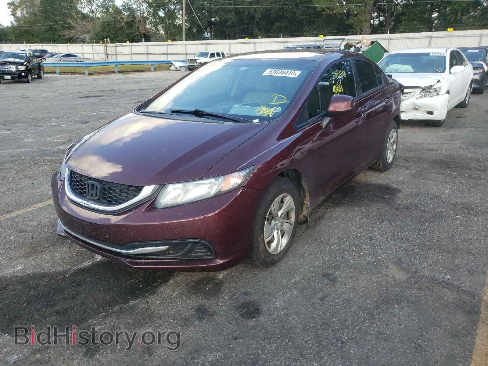 2013 HONDA CIVIC - VIN: 19XFB2F58DE038415 - Фото 2
