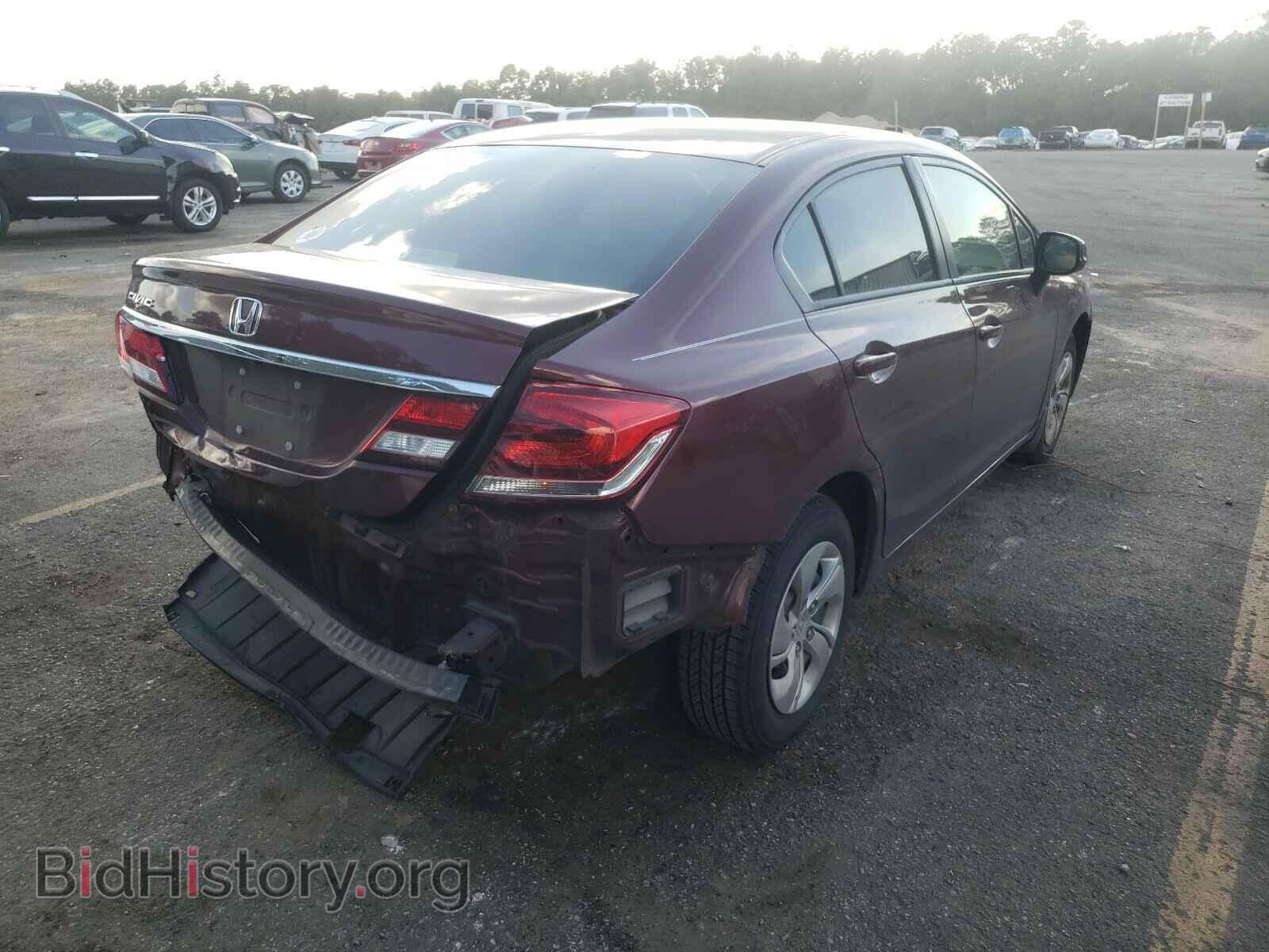 2013 HONDA CIVIC - VIN: 19XFB2F58DE038415 - Фото 4