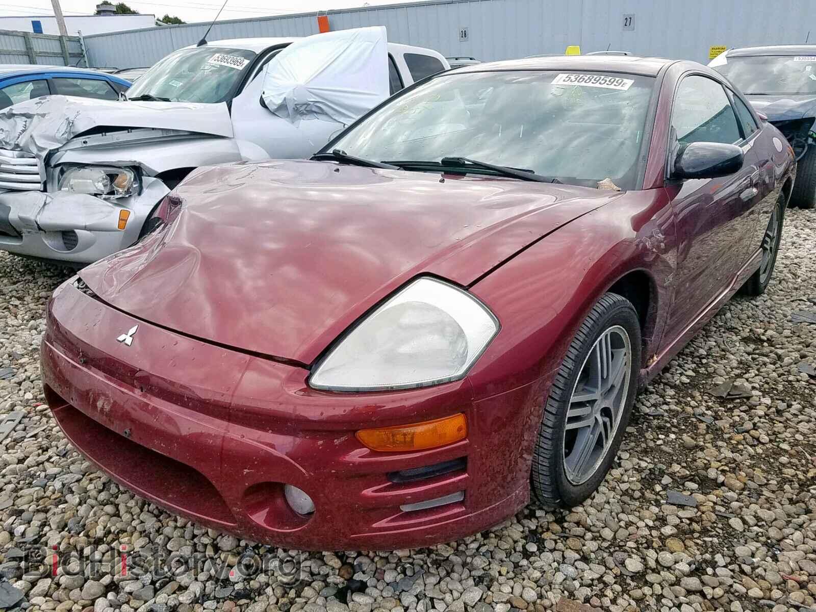 2004 MITSUBISHI ECLIPSE - VIN: 4A3AC74H84E059324 - Photo 2