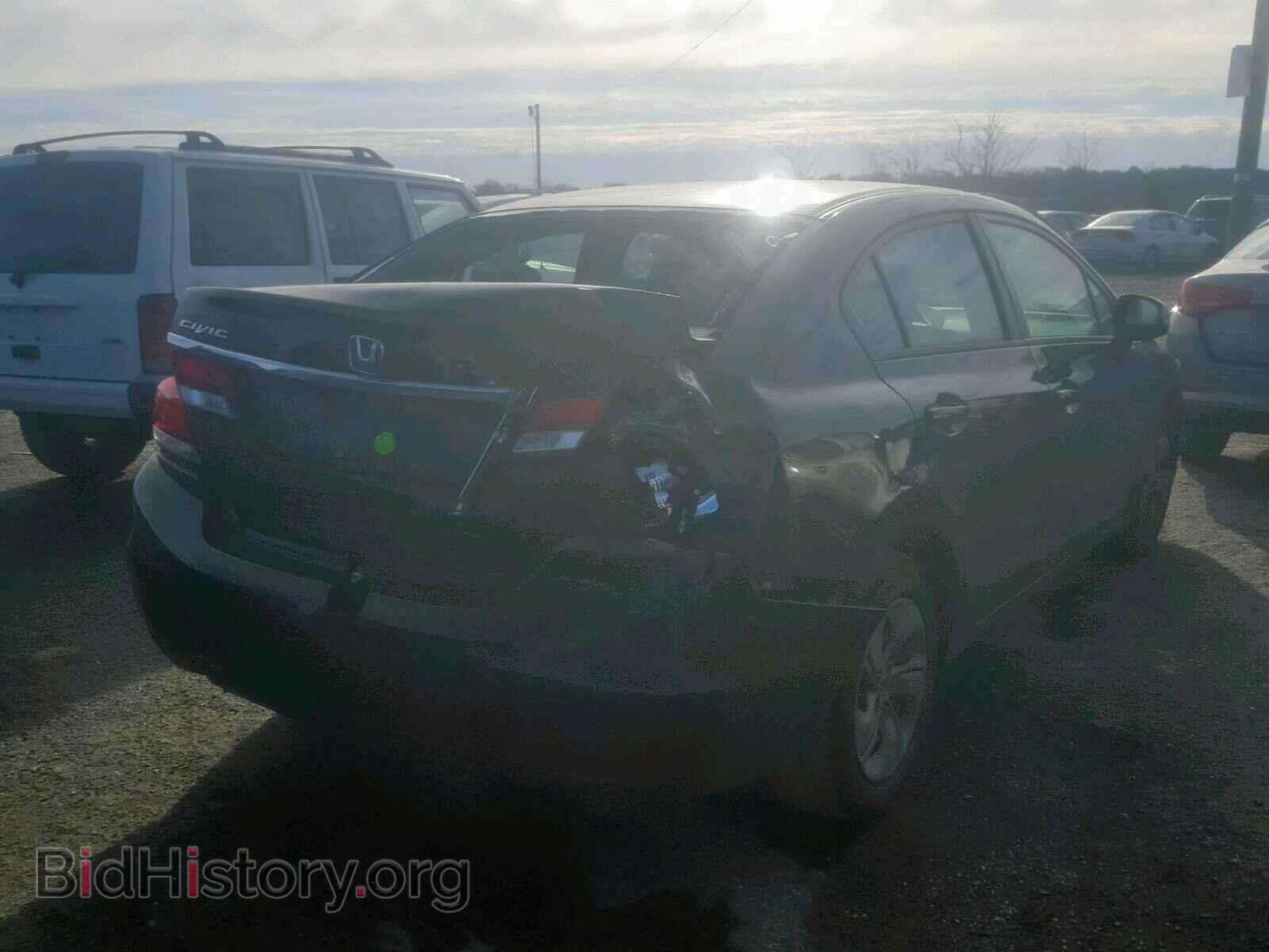 2013 HONDA CIVIC LX - VIN: 19XFB2F55DE213929 - Фото 4
