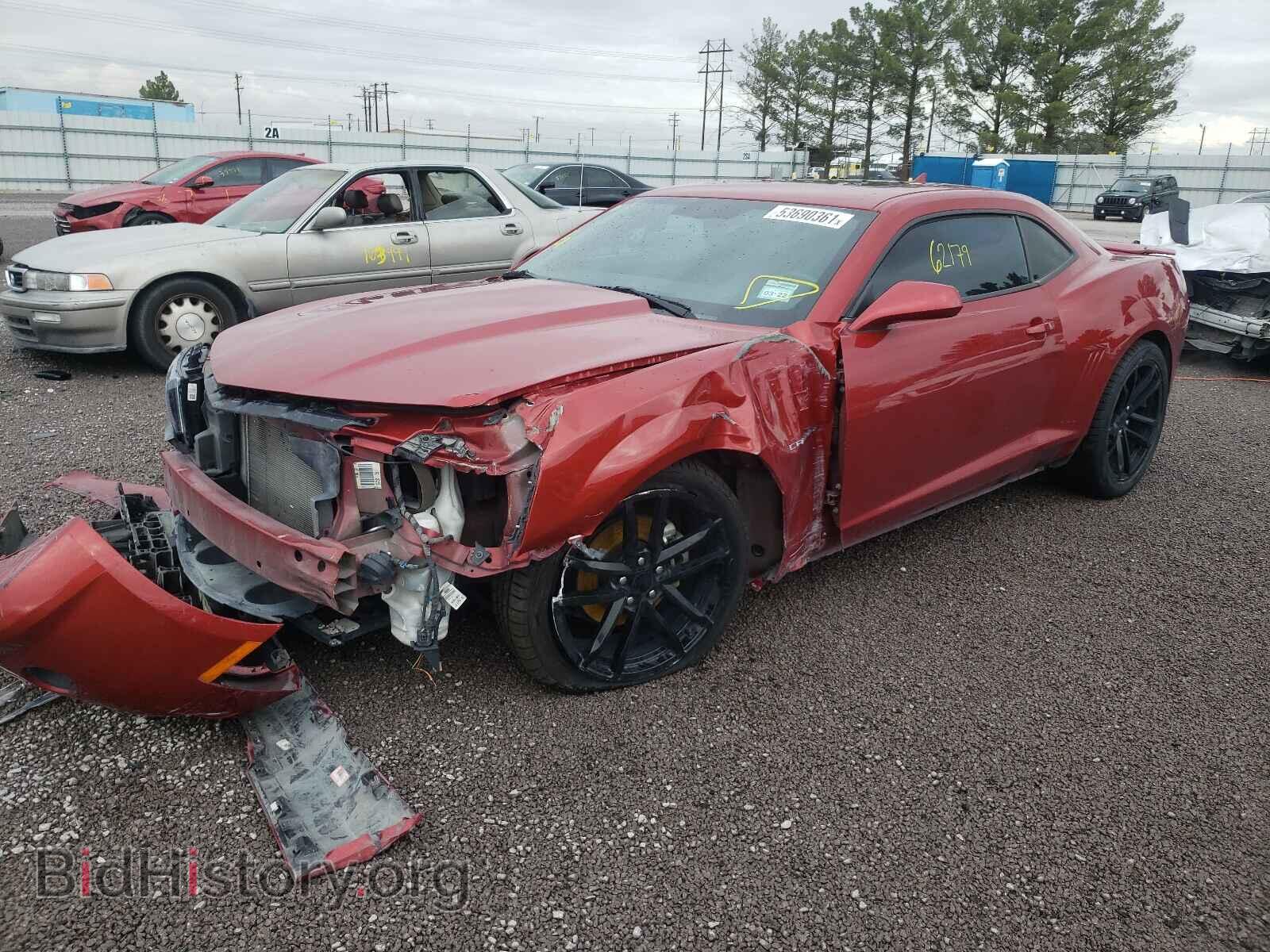 2014 CHEVROLET CAMARO - VIN: 2G1FB1E32E9310766 - Фото 2