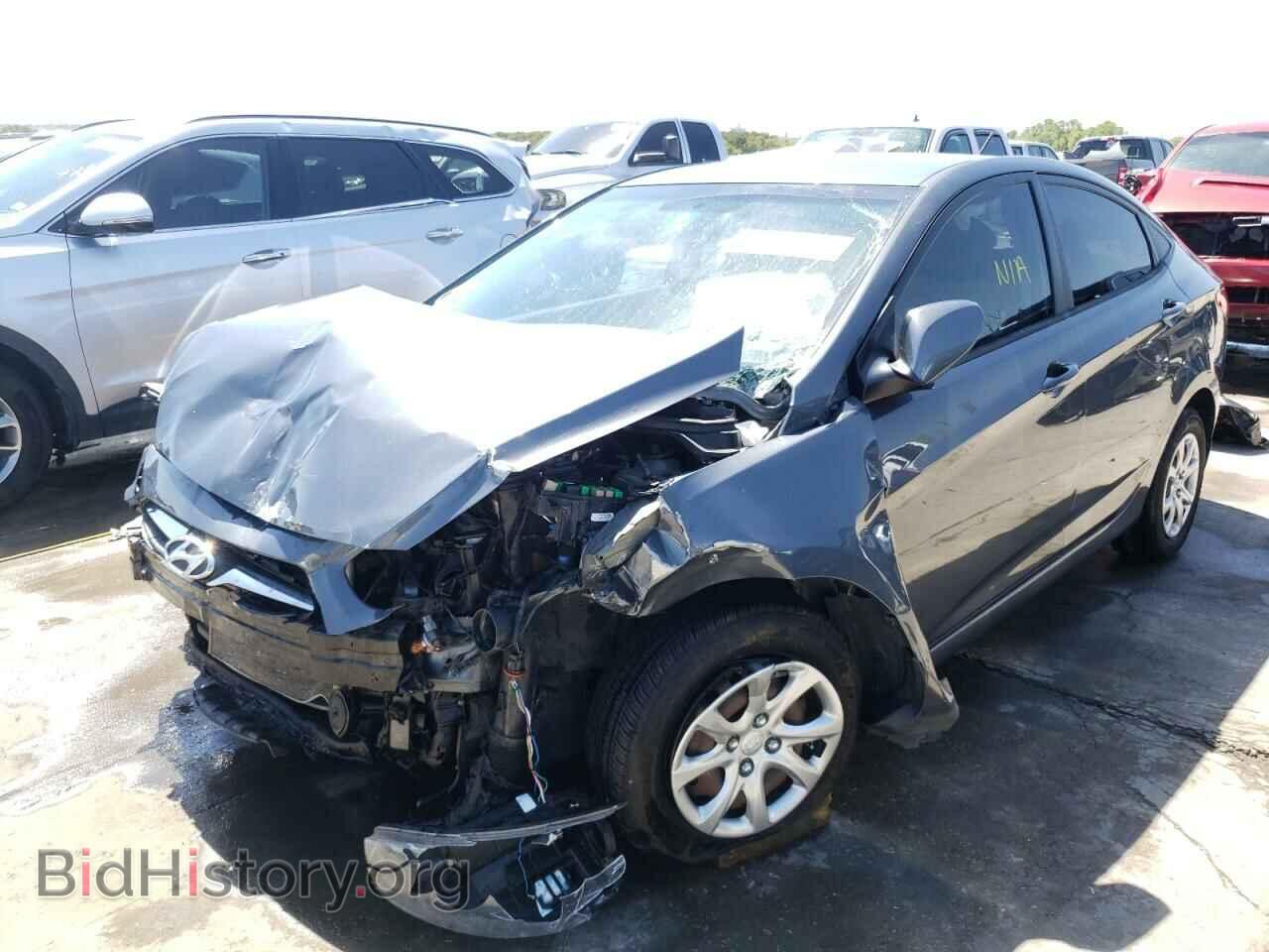 2012 HYUNDAI ACCENT - VIN: KMHCT4AEXCU252871 - Фото 2