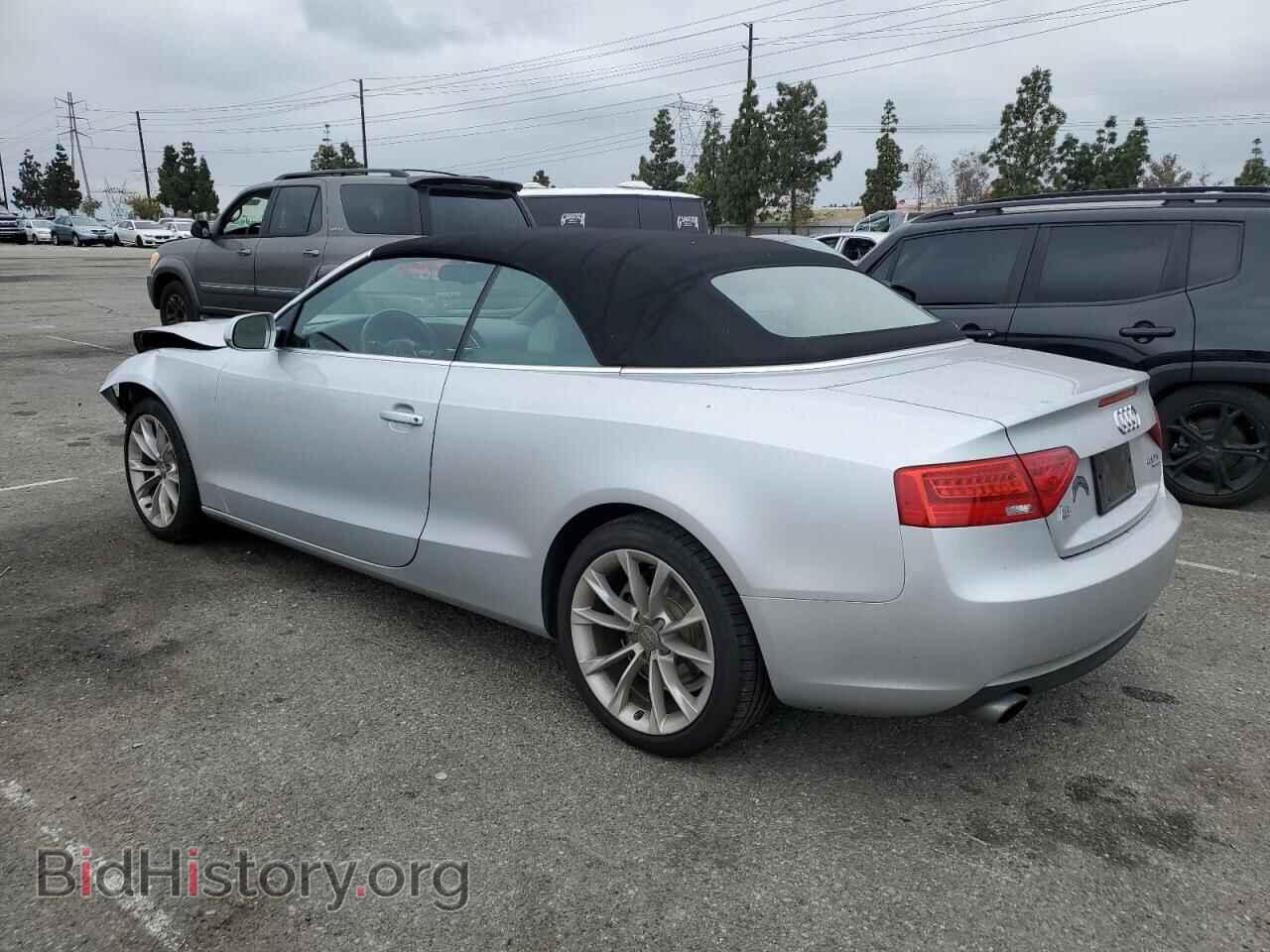 2013 AUDI A5 - VIN: WAULFAFHXDN014282 - Фото 2