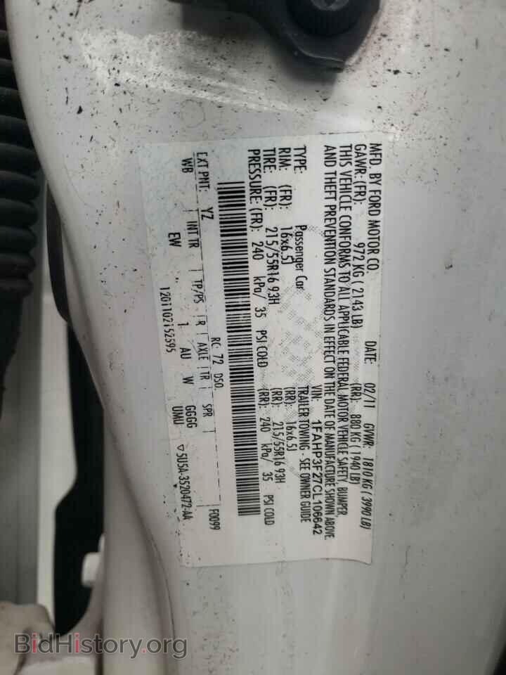 2012 FORD FOCUS - VIN: 1FAHP3F27CL106642 - Photo 10