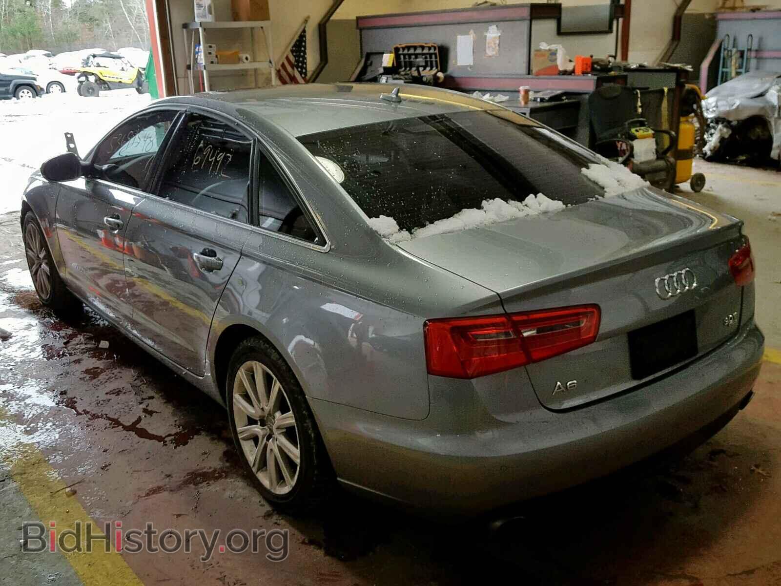 2013 AUDI A6 - VIN: WAUGGAFC9DN133492 - Фото 3