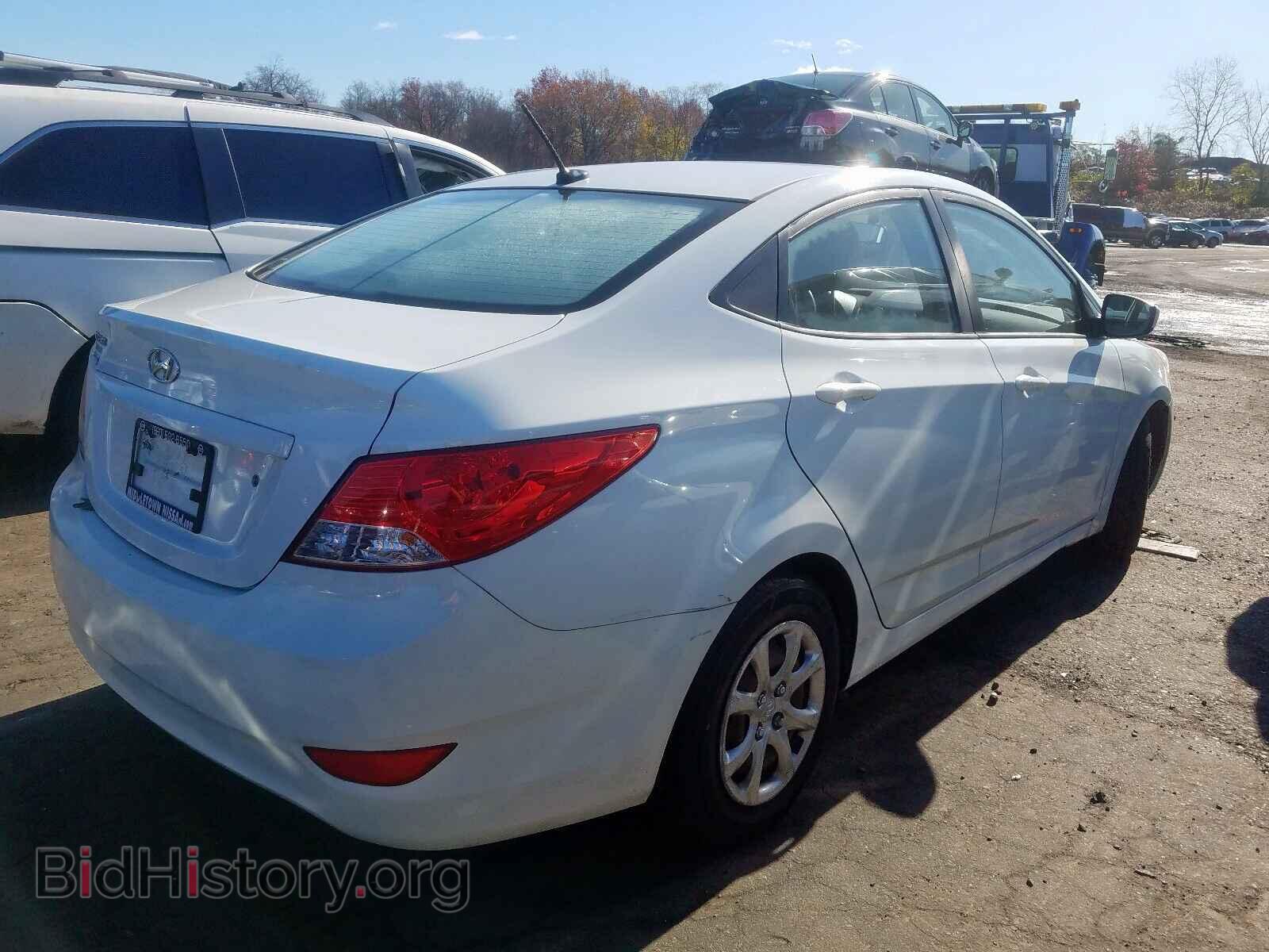 2013 HYUNDAI ACCENT - VIN: KMHCT4AE8DU460135 - Фото 4