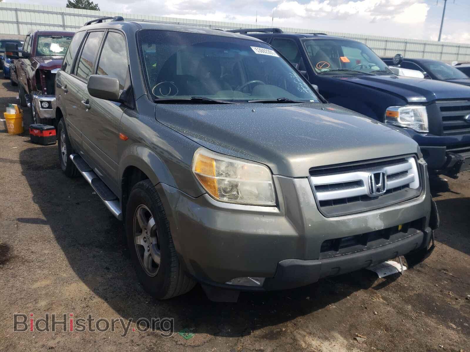 Photo 5FNYF28567B043119 - HONDA PILOT 2007