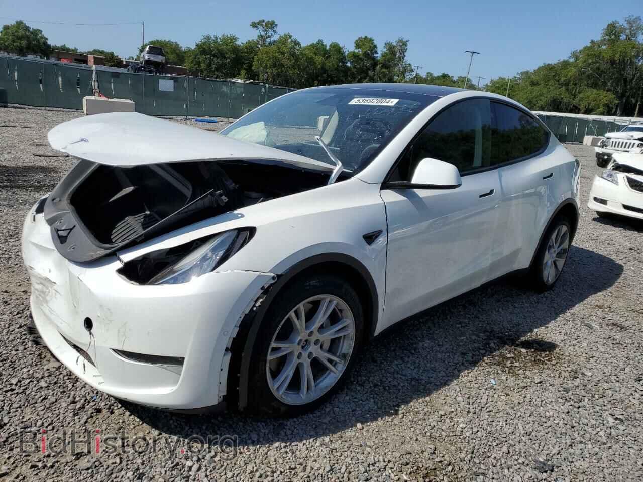 Photo 7SAYGDEE2NA012721 - TESLA MODEL Y 2022