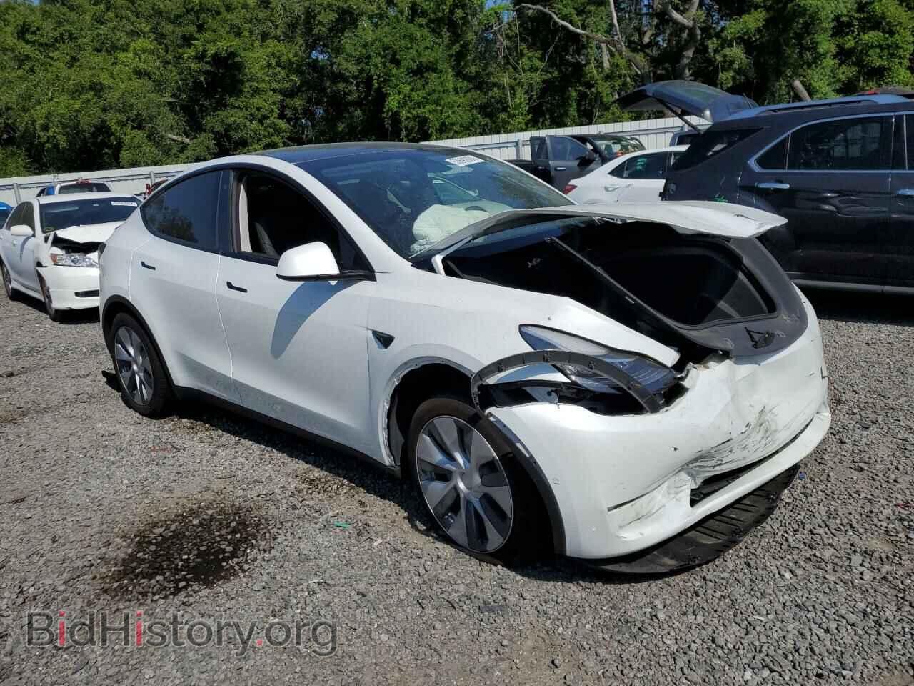 2022 TESLA MODEL Y - VIN: 7SAYGDEE2NA012721 - Photo 4