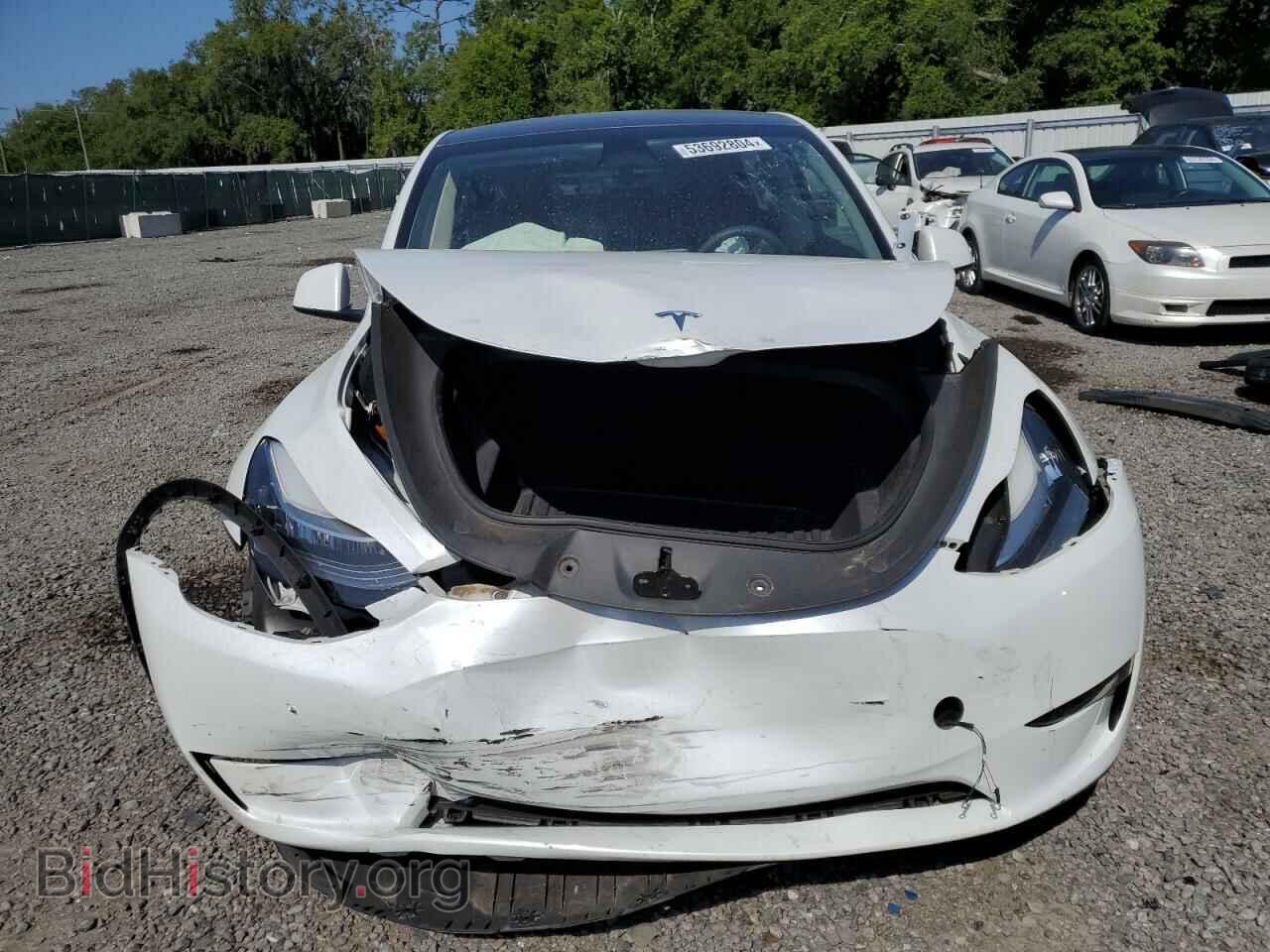 2022 TESLA MODEL Y - VIN: 7SAYGDEE2NA012721 - Photo 5