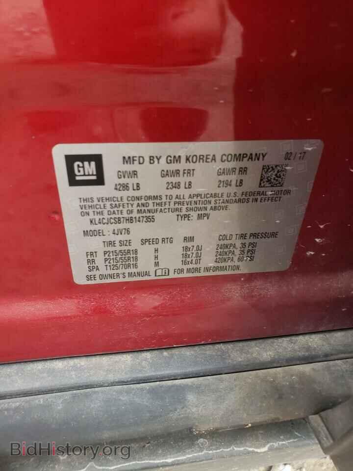 2017 BUICK ENCORE - VIN: KL4CJCSB7HB147355 - Фото 15