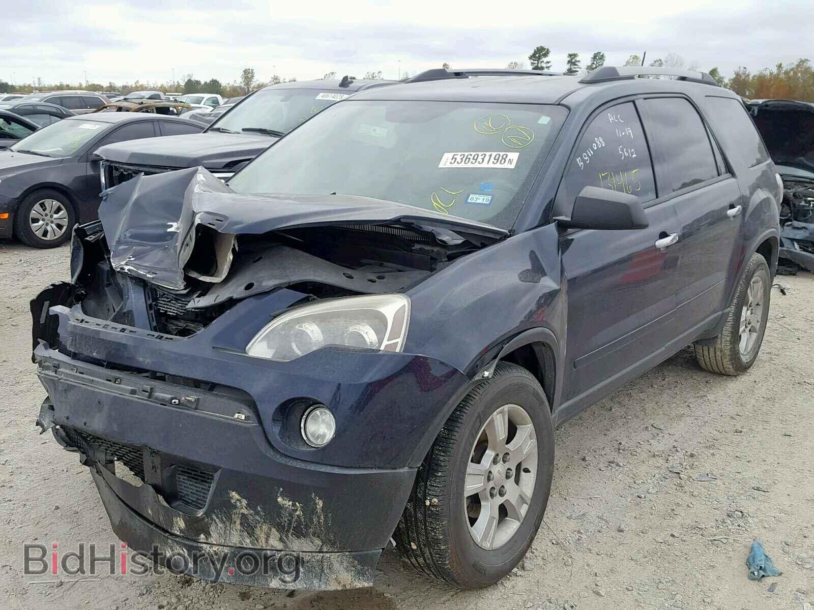 2012 GMC ACADIA SLE - VIN: 1GKKRNED8CJ275612 - Фото 2