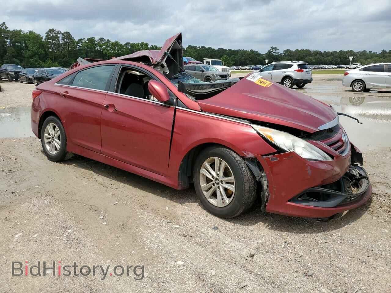 2014 HYUNDAI SONATA - VIN: 5NPEB4AC1EH862010 - Фото 4