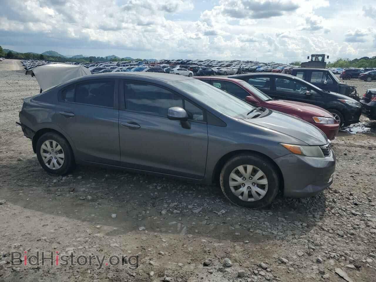 2012 HONDA CIVIC - VIN: 2HGFB2F52CH521726 - Фото 4