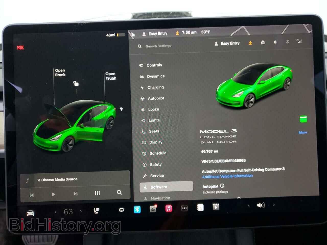 2021 TESLA MODEL 3 - VIN: 5YJ3E1EBXMF938965 - Photo 9