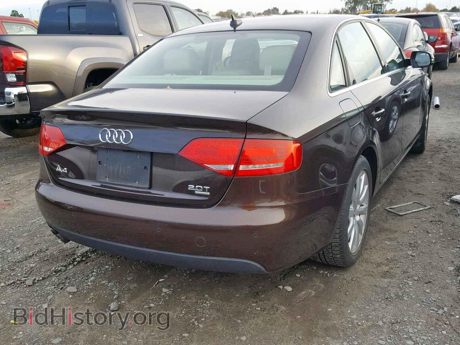 2011 AUDI A4 - VIN: WAUFFAFL7BN004436 - Фото 4