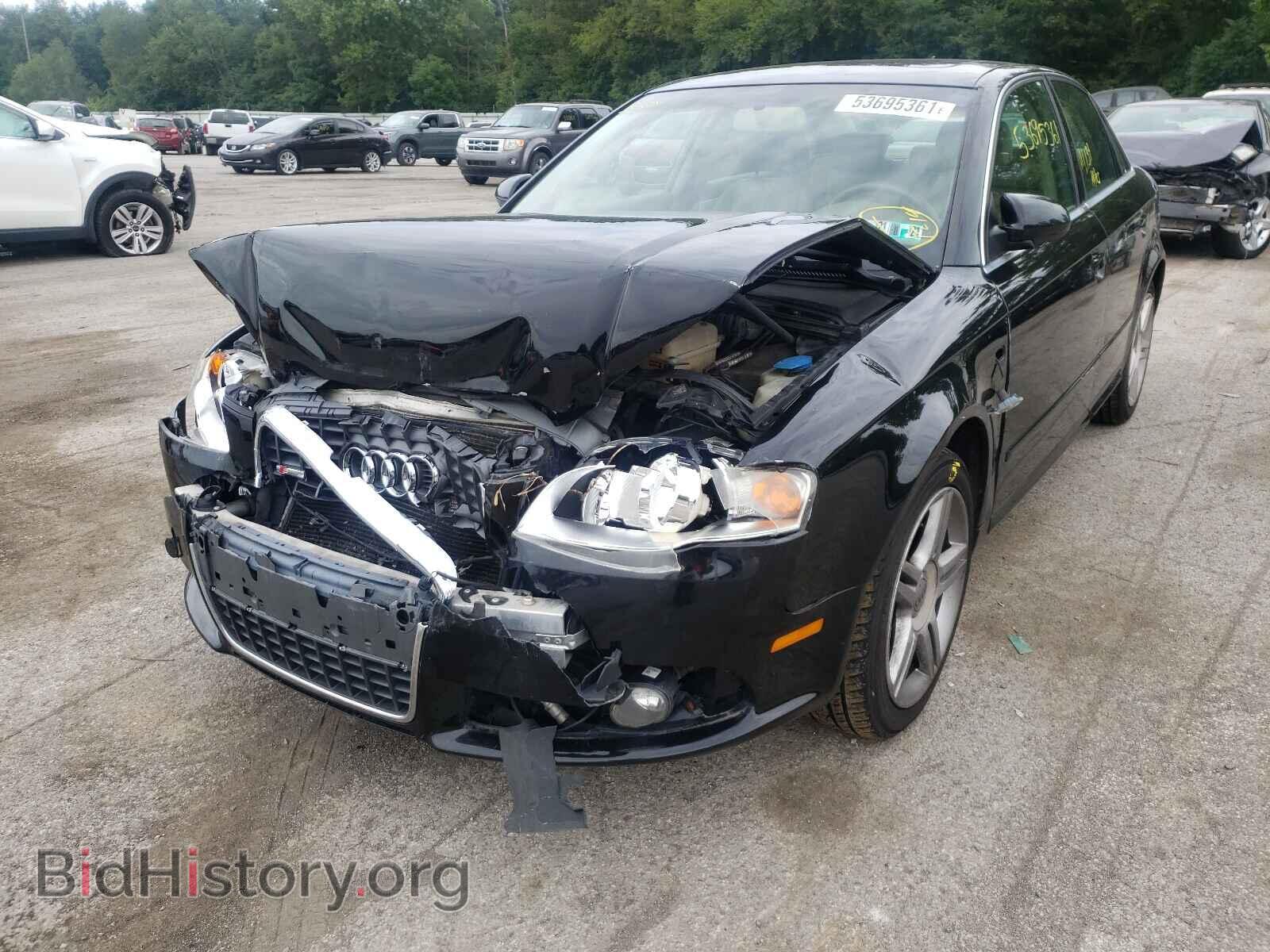 2008 AUDI A4 - VIN: WAUDF78E78A028714 - Фото 2