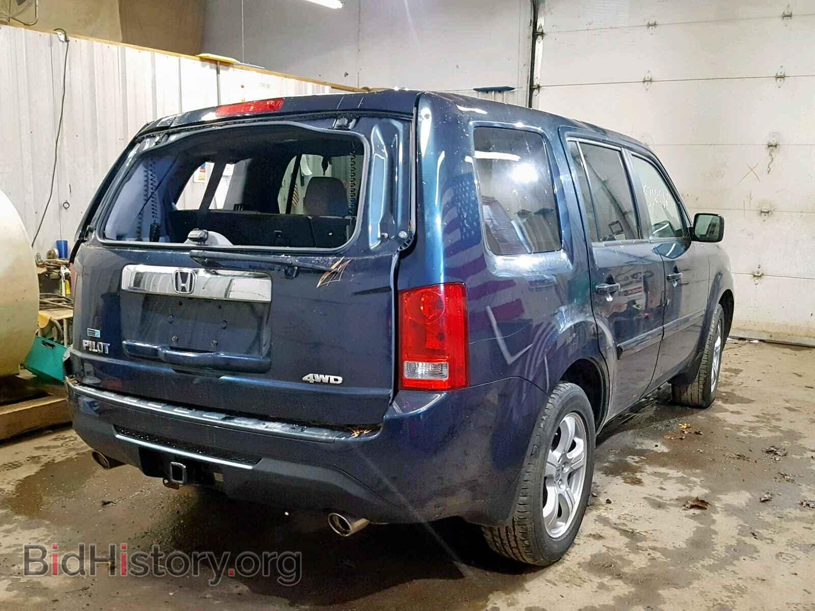 2012 HONDA PILOT EXL - VIN: 5FNYF4H53CB031905 - Фото 4