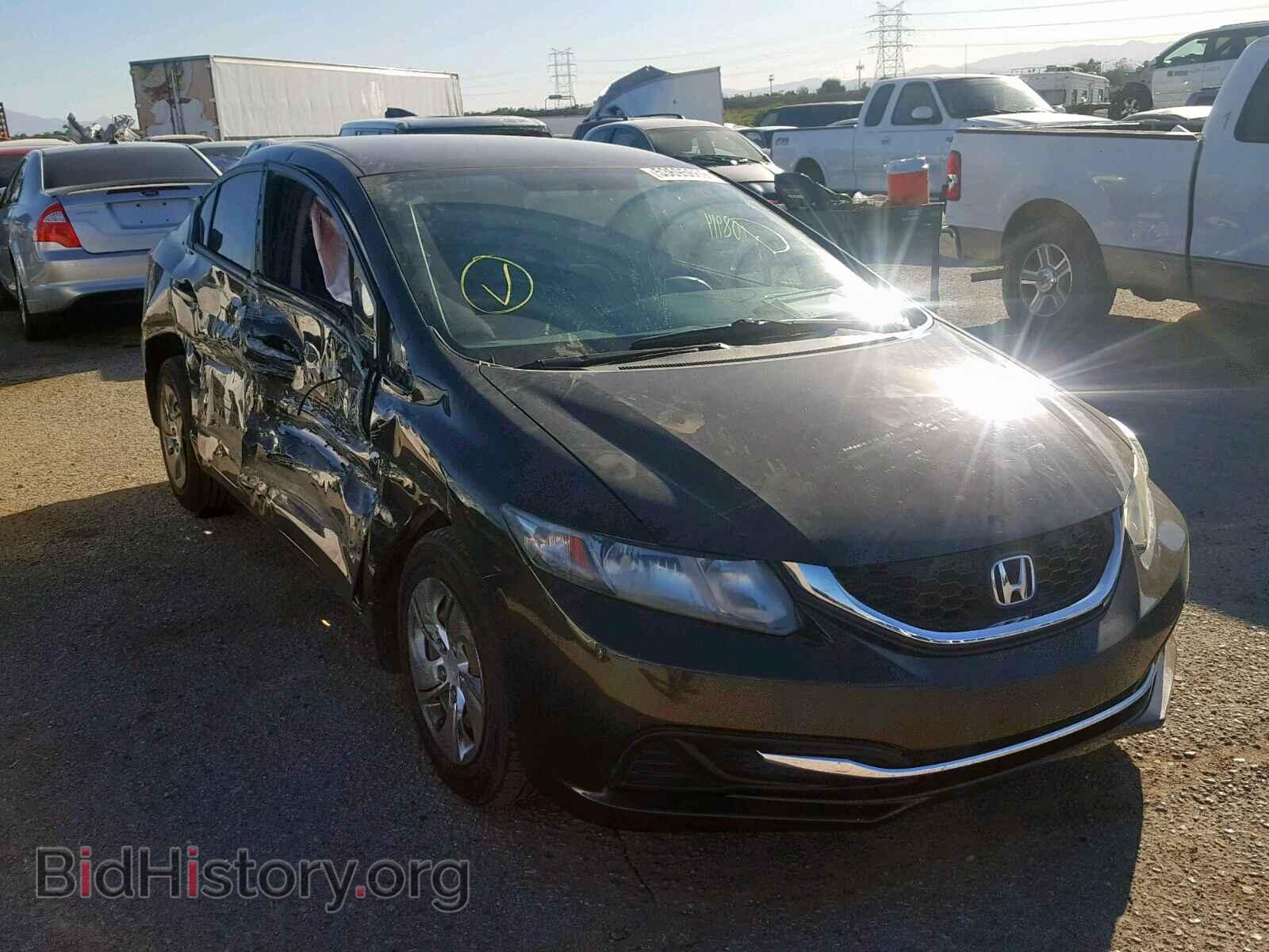 Фотография 19XFB2F59DE012454 - HONDA CIVIC LX 2013
