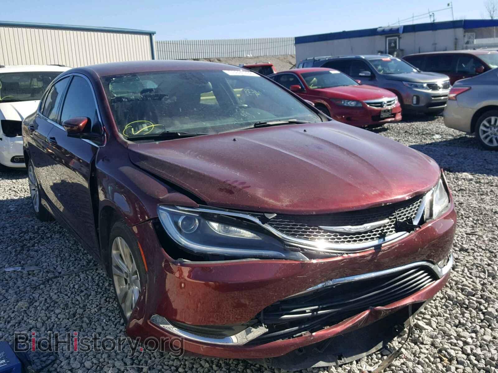 Фотография 1C3CCCAB4FN611591 - CHRYSLER 200 2015