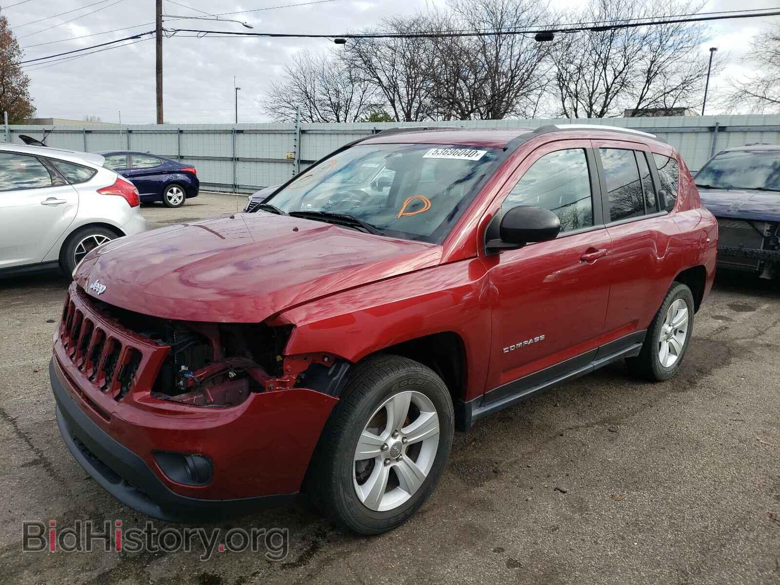 2017 JEEP COMPASS - VIN: 1C4NJCBA8HD155930 - Фото 2
