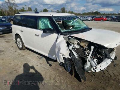2018 Ford FLEX FLEX SEL, белый — VIN 2FMGK5C86JBA08932, Copart