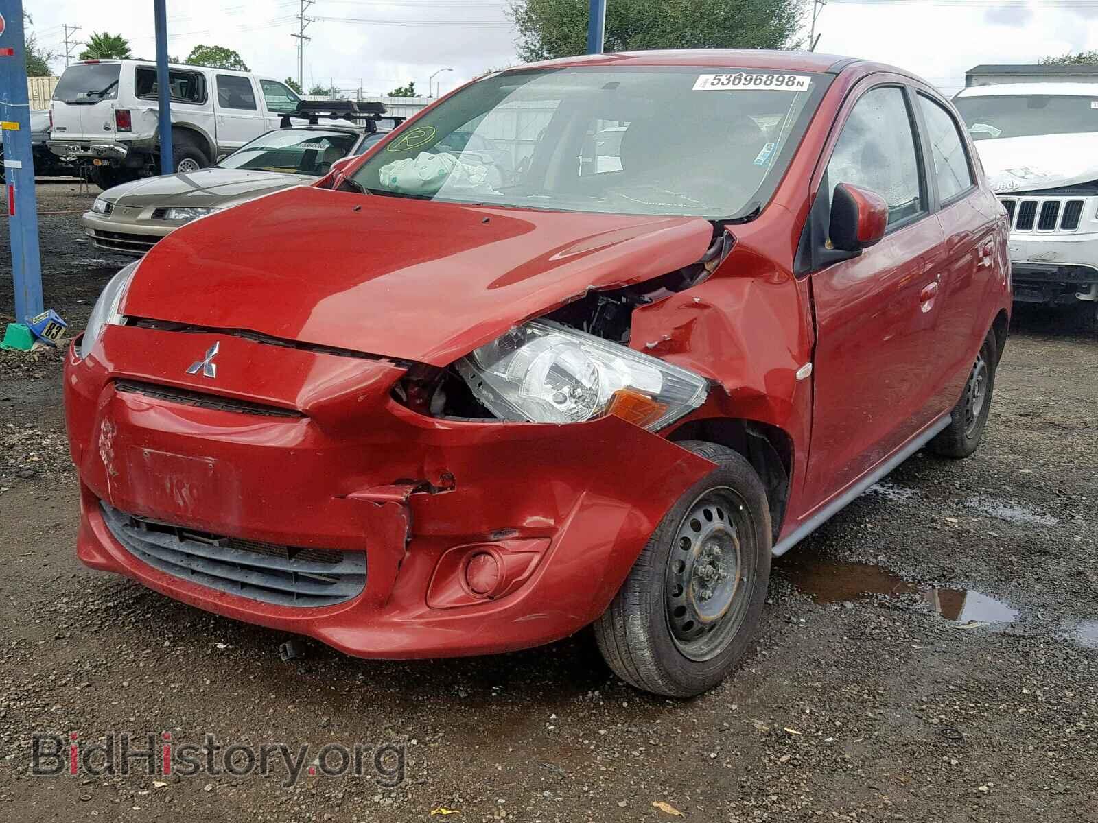 2015 MITSUBISHI MIRAGE - VIN: ML32A3HJ7FH044630 - Фото 2