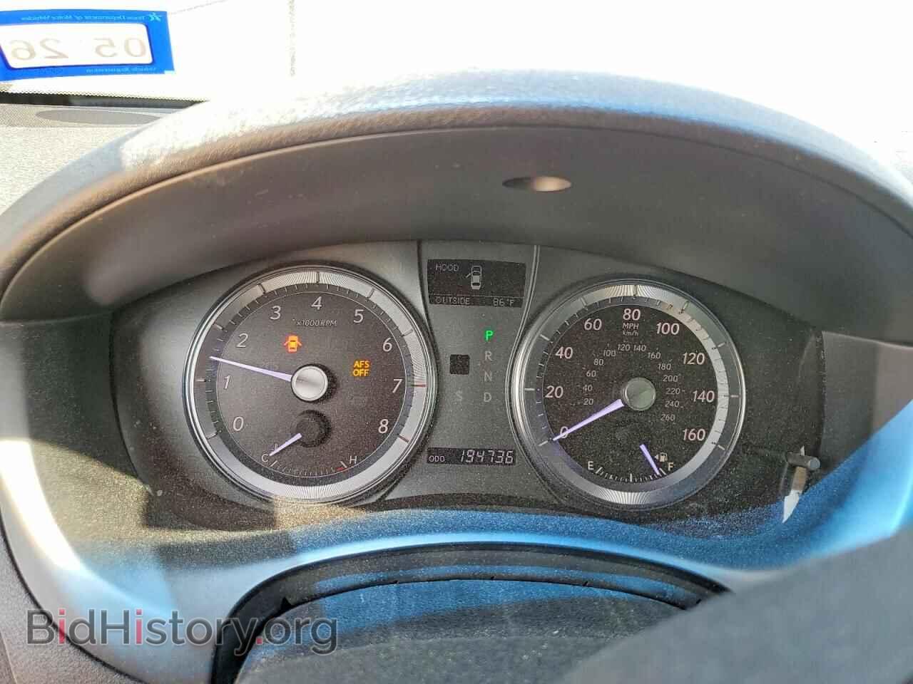 2011 LEXUS ES350 - VIN: JTHBK1EG1B2438949 - Фото 9