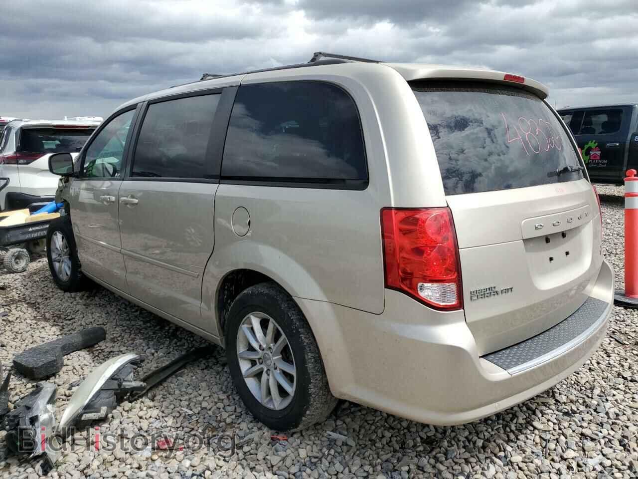 2014 DODGE CARAVAN - VIN: 2C4RDGCG8ER387844 - Фото 2