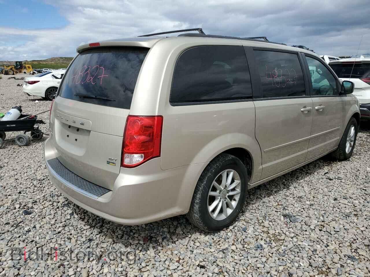 2014 DODGE CARAVAN - VIN: 2C4RDGCG8ER387844 - Фото 3