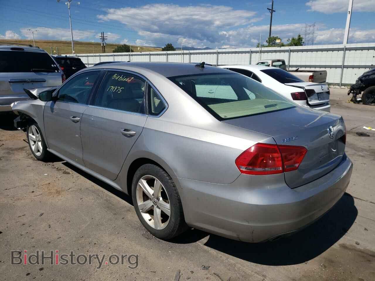 2012 VOLKSWAGEN PASSAT - VIN: 1VWBN7A39CC072181 - Фото 3