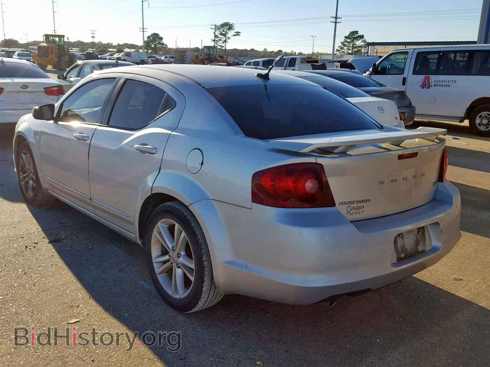 2011 DODGE AVENGER - VIN: 1B3BD1FG6BN584645 - Фото 3