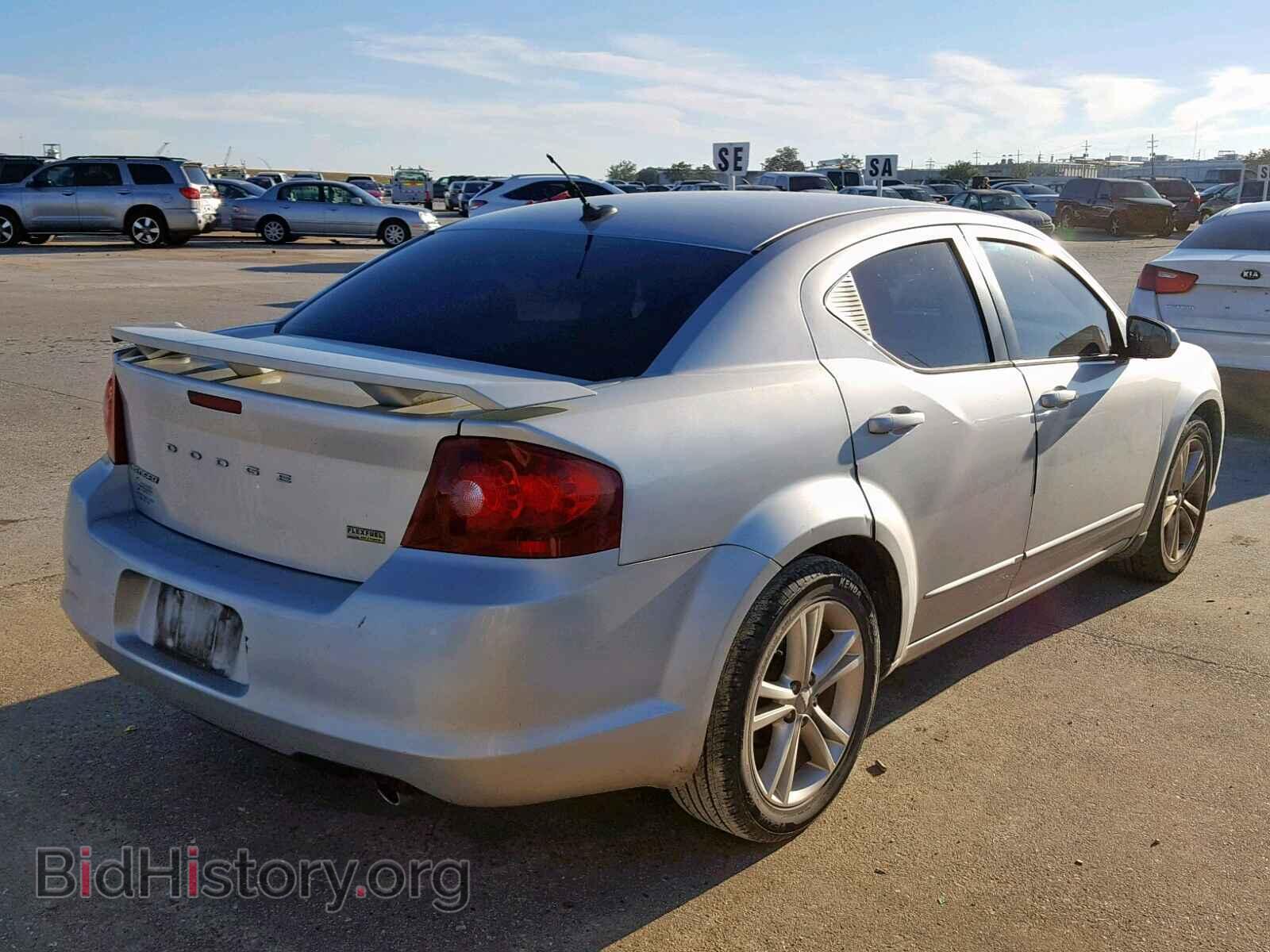 2011 DODGE AVENGER - VIN: 1B3BD1FG6BN584645 - Фото 4