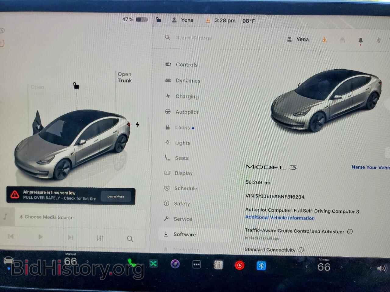 2022 TESLA MODEL 3 - VIN: 5YJ3E1EA5NF316234 - Photo 9