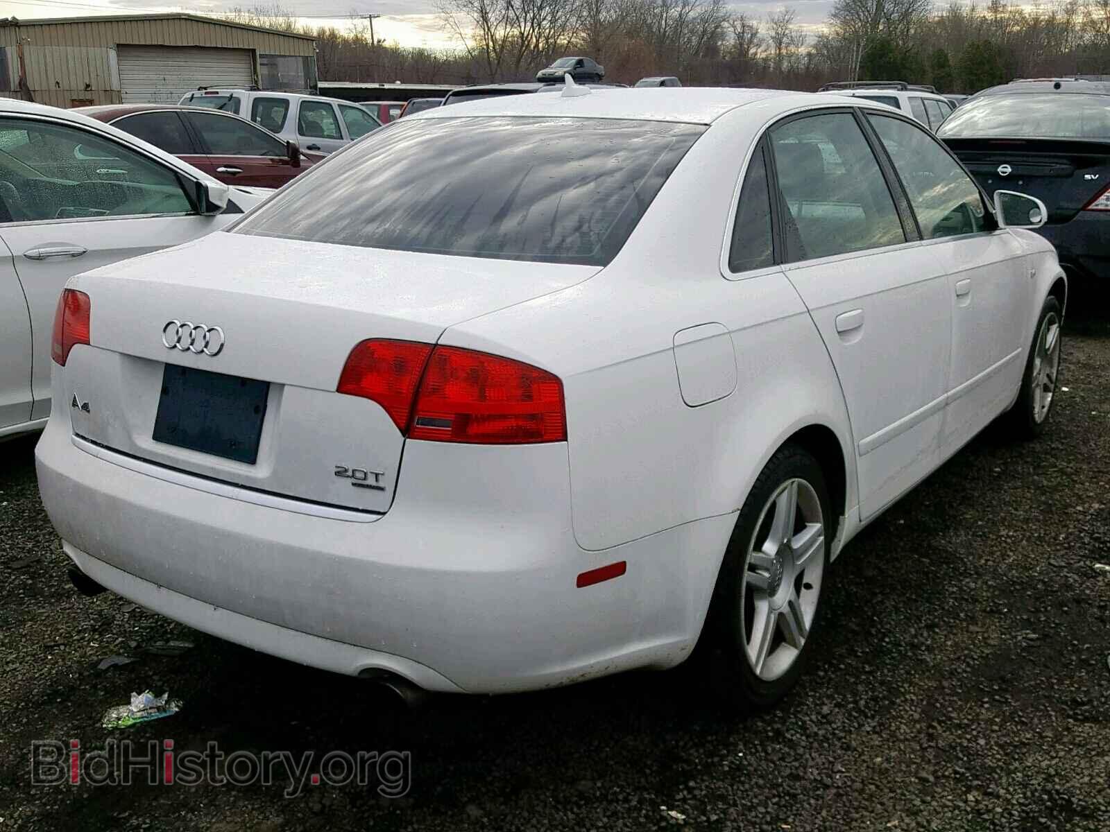 2007 AUDI A4 - VIN: WAUDF78E57A239943 - Фото 4