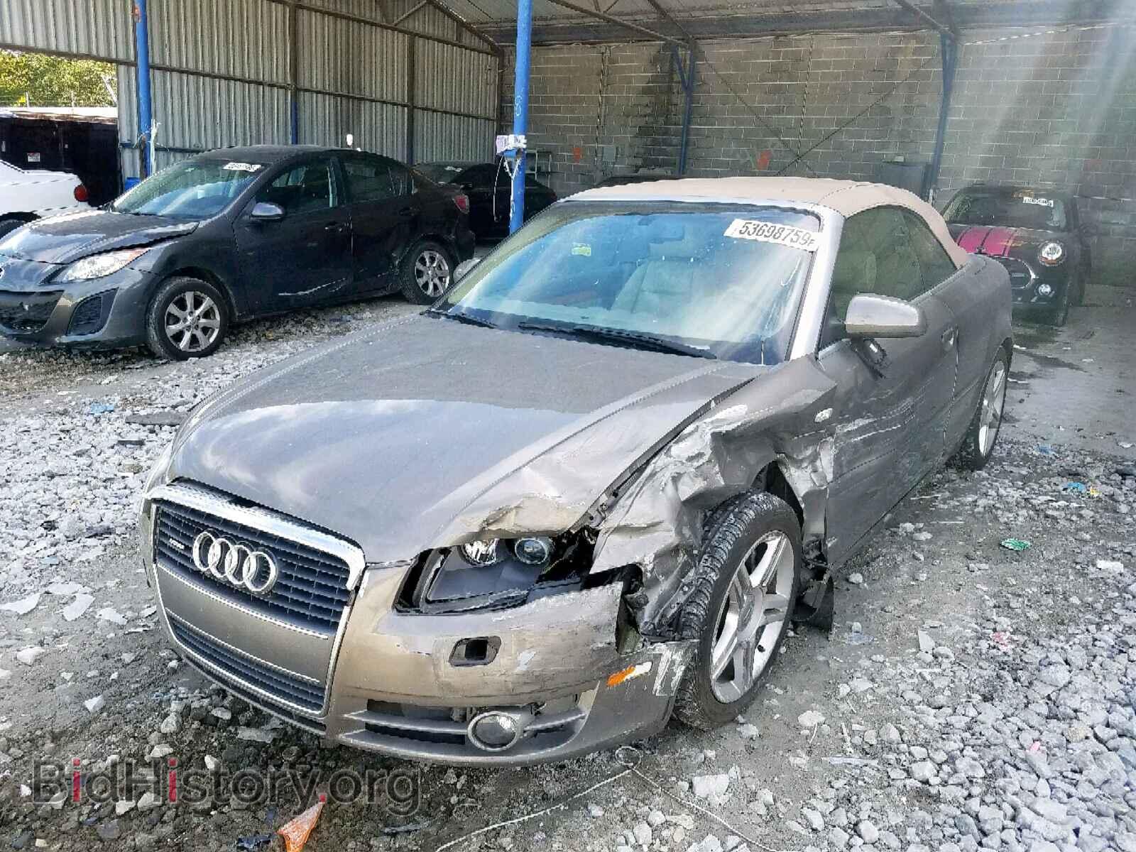 2007 AUDI A4 - VIN: WAUDF48HX7K029227 - Фото 2